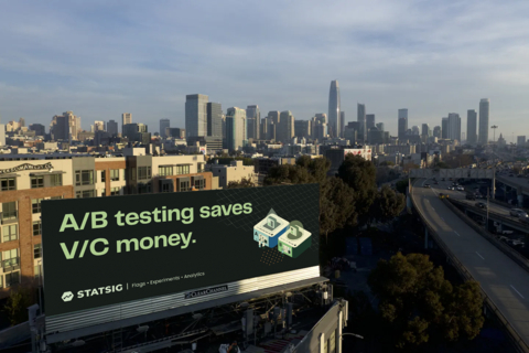 Statsig billboards take over San Francisco (Photo: Business Wire)