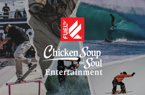 Chicken Soup for the Soul Entertainment today announced a joint venture with FUEL TV for action sports-focused streaming channels. (Graphic: Business Wire)