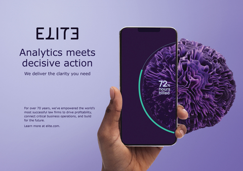 The new Elite brand comes to life visually through the use of a new distinctive deep purple color and vibrant, impactful photography and imagery. (Photo: Business Wire)