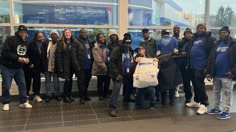 thumbnail Corvias team members donated hundreds of needed items for veterans at the John D. Dingell VA Medical Center in Detroit. (Photo: Business Wire)