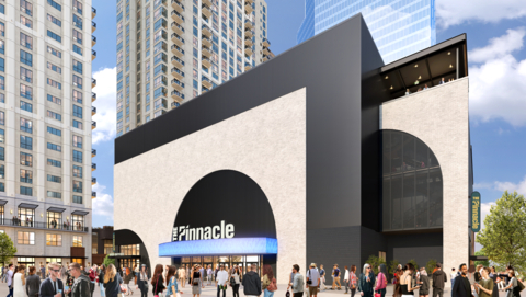 The Pinnacle will be the name of Nashville Yards' highly anticipated 4,500-capacity music venue opening in early 2025 according to the mixed-use district's joint venture partners Southwest Value Partners and AEG (Photo: Business Wire)