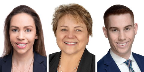 AArete has promoted three new managing directors, (left to right) SueEllen Carroll, Leslie Lotano-Saba and Jeff Schacht. (Photo: Business Wire)