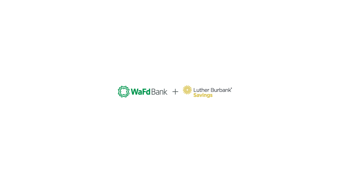 WaFd, Inc. Receives Regulatory Approval for Acquisition of Luther Burbank Corporation