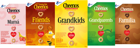 In honor of American Heart Month, Cheerios is offering the chance to purchase special-edition boxes or personalize your own for the ones you love. (Photo: Business Wire)