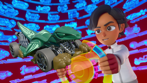 Hot Wheels Let's Race debuts on Netflix March 4. (Graphic: Business Wire)