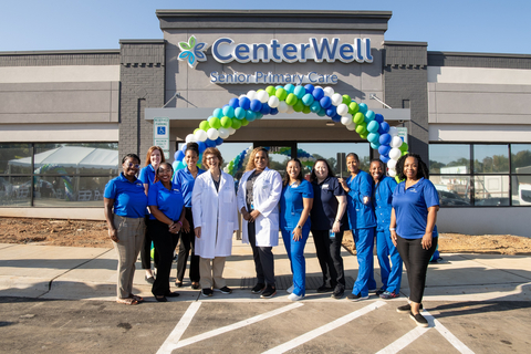 CenterWell Wendover in Charlotte, N.C., celebrated its grand opening in October 2023. CenterWell Senior Primary Care offers a range of services to fit the unique needs of older adults, including up to <percent>50%</percent> more time during appointments, special chairs that quickly convert to exam tables, wider hallways to aid those with mobility challenges, and activity centers offering education and socialization. (Photo: Business Wire)
