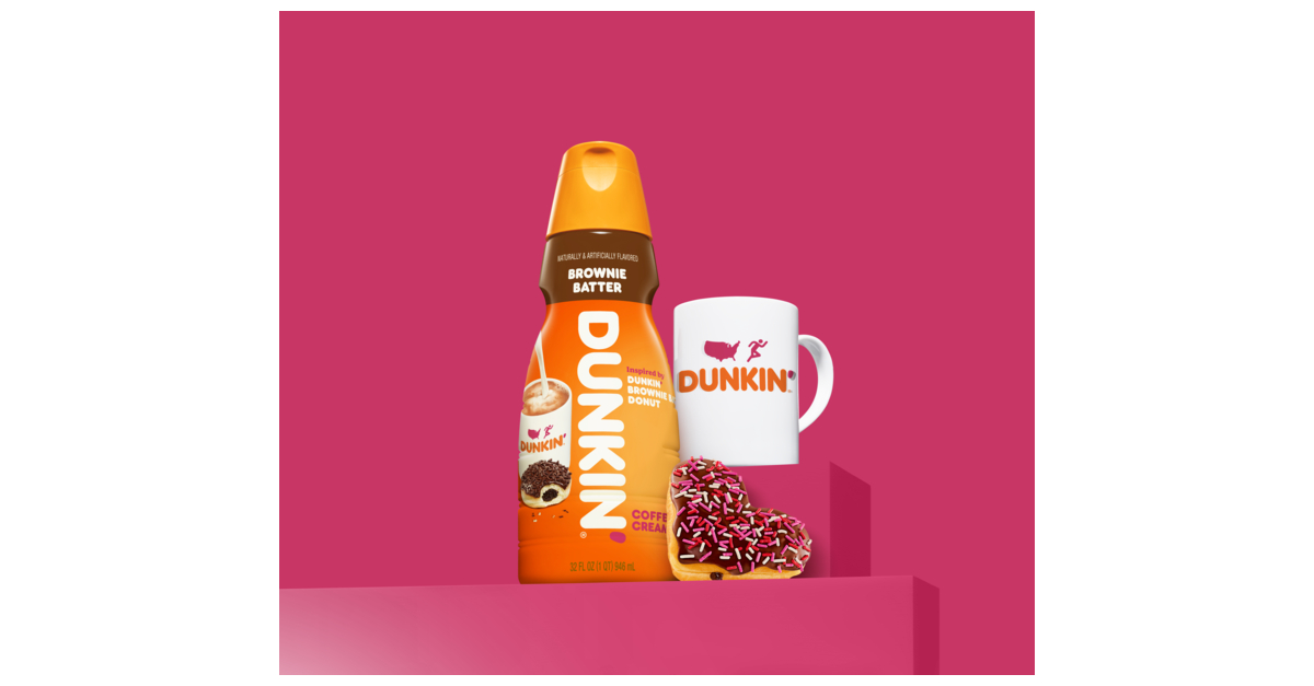 Dunkin’® Launches New LimitedEdition Brownie Batter Creamer, Adding
