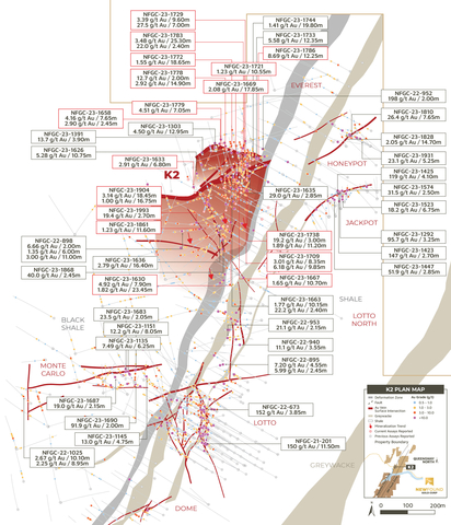 thumbnail Figure 2. K2 area plan view map (Photo: Business Wire)