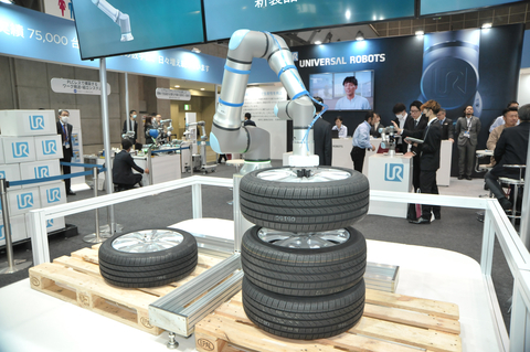 In 2023, Universal Robots experienced strong demand for its new heavy payload cobots; the UR20, and later the UR30 launched globally in November at the iREX trade show in Japan. (Photo: Business Wire)