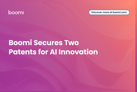 Boomi Secures Two Patents for AI Innovation  (Graphic: Business Wire)