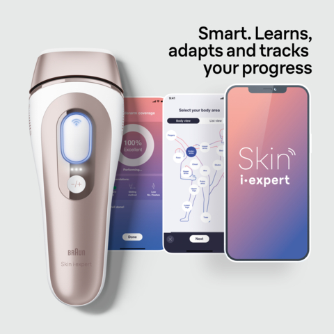 Luz pulsada de Braun: Skin i·expert. Fully connected IPL system. (Photo: Business Wire)