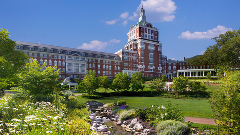 23 U.S. Presidents to date have relaxed at and worked from The Omni Homestead Resort (1766) Hot Springs, Virginia. Credit: Historic Hotels of America and The Omni Homestead Resort.