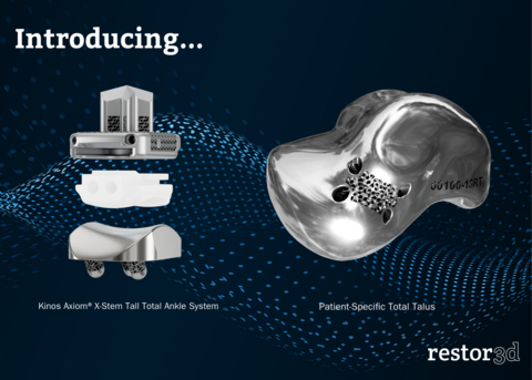 restor3d to Debut New Foot & Ankle Offerings at ACFAS Annual Meeting ...