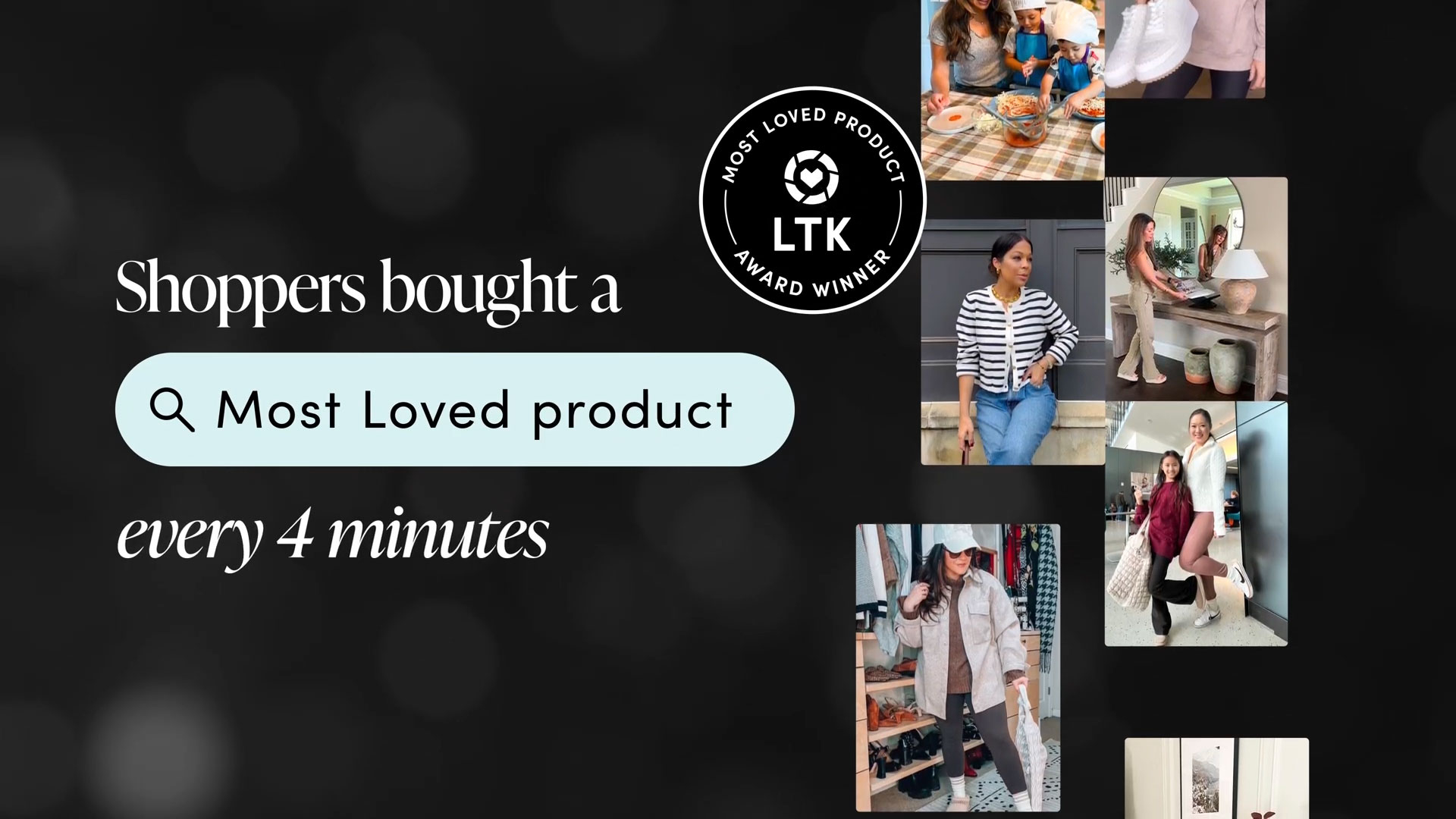 LTK, the platform that powers Creator Commerce™, announced its fifth annual Most Loved Products of the Year based on the collective voice of hundreds of thousands of influential LTK Creators and a community of 40M+ shoppers, showcasing the must-have and trending items. With over $4B in sales through LTK Creators in 2023, creators posted a Most Loved product on LTK every 6 minutes and shoppers purchased Most Loved products every 4 minutes.
