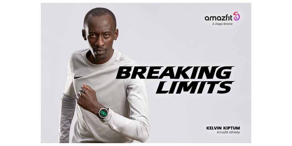 Kelvin Kiptum supera i limiti con Amazfit