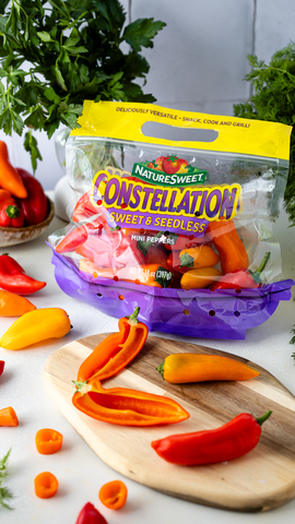 NatureSweet Constellation Sweet & Seedless Mini Peppers (Photo: Business Wire)