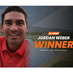 Jordan Weber (-10) Takes Round 4 at PGA West Stadium, First American to Win on Next Golf Tour