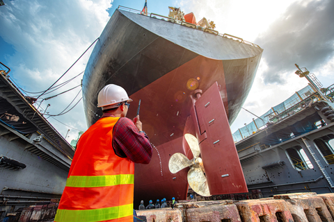 Global Transport Solutions Group specializes in “door-to-deck” spare parts logistics for ship owners and managers in the marine industry (Photo: Business Wire)