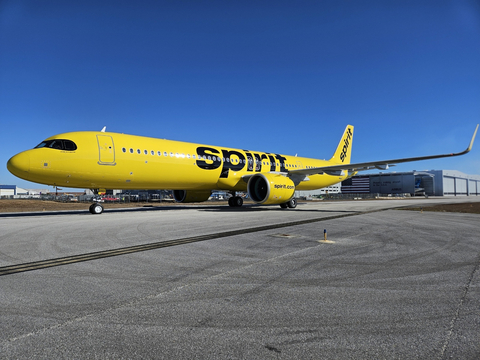original Airbus A321neo Aircraft on Long-Term Lease from Aviation Capital Group to Spirit Airlines. (Photo: Business Wire)