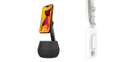 The first two products from Belkin Future Ventures division are the Auto-Tracking Stand Pro, announced earlier this year at CES 2024, and a new Battery Holder for Apple Vision Pro. (Photo: Business Wire)