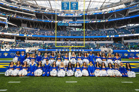 The Los Angeles Rams Cheerleaders will perform at the International Chinese New Year Parade in Hong Kong on 2/10/24 (Photo: Business Wire)