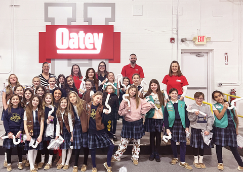 original Oatey's Women’s Resource Network recently hosted a special event for two Cleveland area Girl Scout troops at the company’s training center, Oatey University. The event aimed to help the Girl Scouts complete a The House That She Built Girl Scouts patch, encouraging their interest in construction and raising awareness of opportunities in the trades. (Photo: Oatey)
