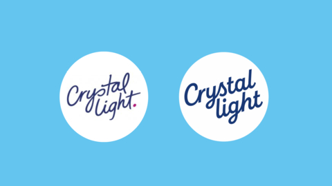 Crystal Light Debuts Bold Brand Refresh with First Innovations and Logo Change in Over a Decade (Graphic: Business Wire)