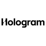 Hologram PrimaryLogo Black