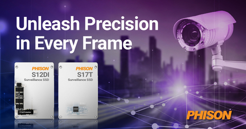 original High-Resolution Recording Era is Here: Phison Introduces Specialized SSD Solutions for Video and Surveillance Systems (Graphic: Phison)