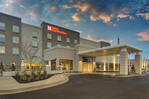 Peachtree Group, a leading commercial real estate investment firm with a $6.4 billion portfolio of equity and debt investments, announces the successful closure of its third hotel property structured as a Delaware Statutory Trust (DST) with the completed acquisition of its 98-key Hilton Garden Inn in Jackson, Tenn. (pictured) (Photo: Business Wire)