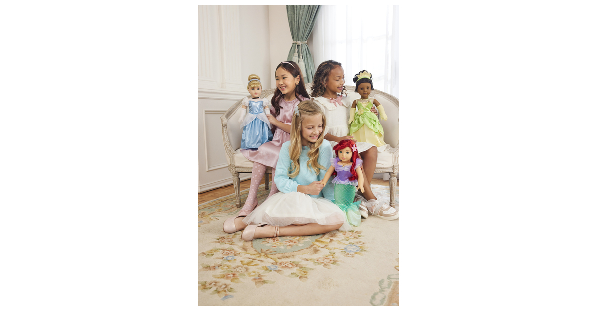 American Girl Releases New Disney Princess Dolls