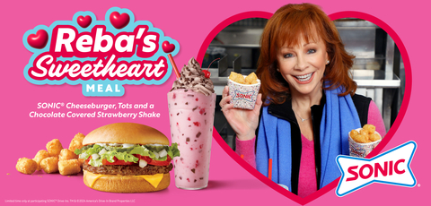 Reba's Sweetheart Meal at SONIC Drive-In (Photo: Business Wire)