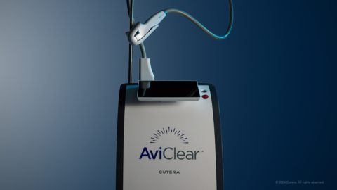 AviClear® is now available in select practices in the United Kingdom, Europe, and Australia (Photo: Cutera)