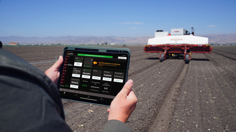 Control Carbon Robotics' LaserWeeder in eight different languages using the easy iPad Operator App. (Photo: Business Wire)