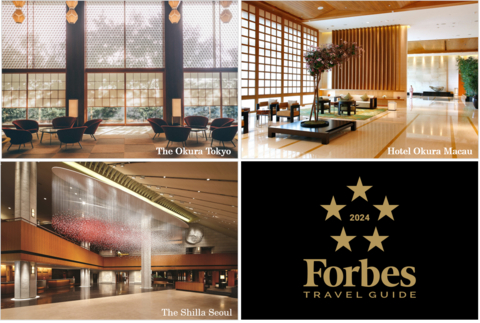 Okura Nikko Hotels, Japan and two properties abroad awarded five stars by Forbes Travel Guide 2024 (Photo: Business Wire)