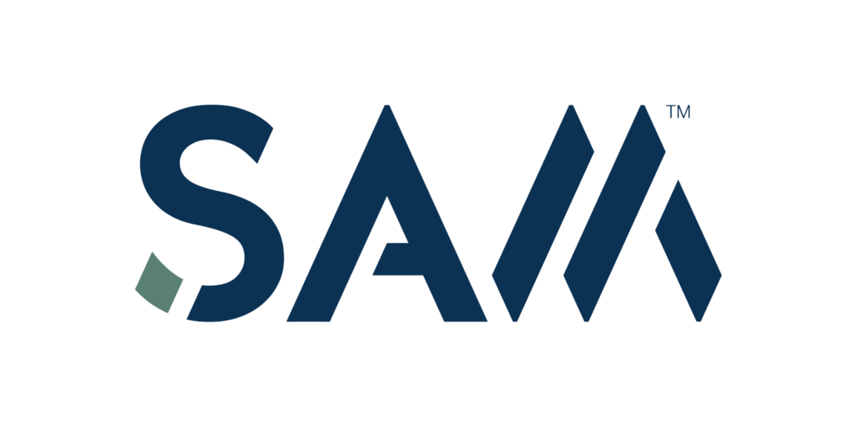SAM logo. SAM letter. SAM letter logo design. Initials SAM - stock vector  5918870 | Crushpixel