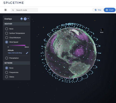 Aalyria's Spacetime network orchestration technology. (Photo: Business Wire)