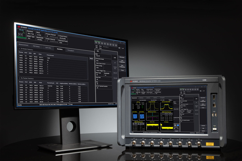 The new Keysight E7515W UXM Wireless Connectivity Test Platform uses analysis software to provide deeper insights, including PHY / MAC-level information to generate relevant Wi-Fi signaling and radio frequency throughput results. (Photo: Business Wire)