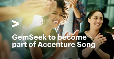 Accenture has agreed to acquire GemSeek, a leading customer experience analytics provider helping global businesses understand customers through insights, analytics and AI-powered predictive models. (Photo: Business Wire)
