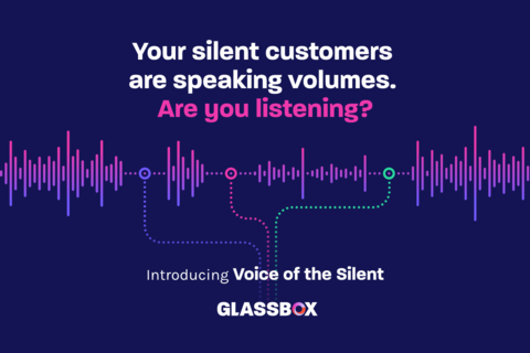 AI-powered Voice of the Silent (VoS) solution by Glassbox (Graphic: Business Wire)