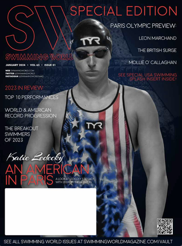 Swimming World has officially announced it has been acquired by H2Media LLC and revealed a 76 page special edition of the magazine - the First Print Issue since 2022 (Graphic: Business Wire)