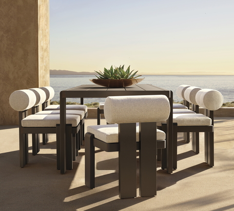 RH OUTDOOR 2024 INTRODUCES THE VIGO COLLECTION IN ALL-WEATHER ALUMINUM. DESIGNED BY HARRISON & NICHOLAS CONDOS, SYDNEY. (Photo: Business Wire)