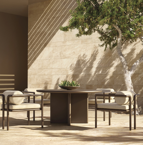 RH OUTDOOR 2024 INTRODUCES THE PALMA COLLECTION IN ALL-WEATHER ALUMINUM. DESIGNED BY HARRISON & NICHOLAS CONDOS, SYDNEY. (Photo: Business Wire)