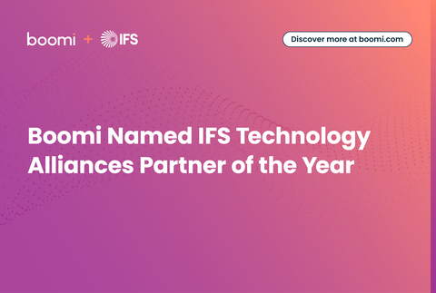 Boomi Named IFS Technology Alliances Partner of the Year (Graphic: Business Wire)