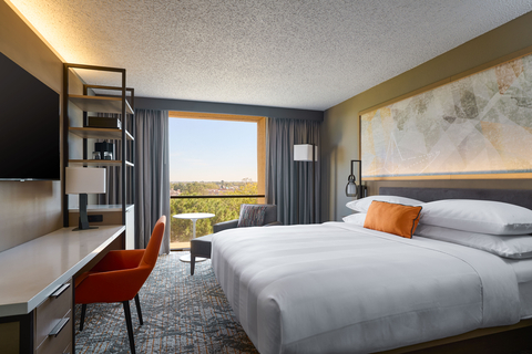 Celebrating its 40th anniversary this year, Marriott El Paso just completed Phase I of its total renovation that includes all guest rooms and suites. Phase II of the renovation has begun, with a completion date of fall 2024. (Photo: Business Wire)