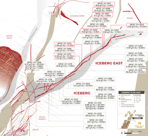 thumbnail Figure 2. Iceberg-Iceberg East plan view map (Graphic: Business Wire)