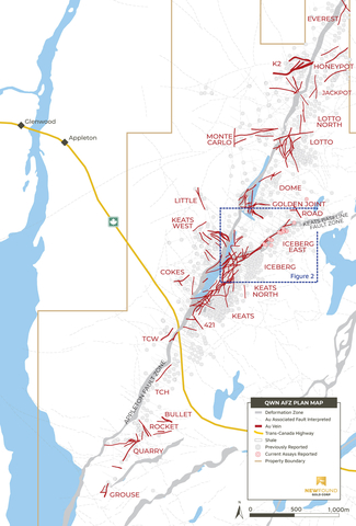 thumbnail Figure 4. Grouse– Everest plan view map (Graphic: Business Wire)