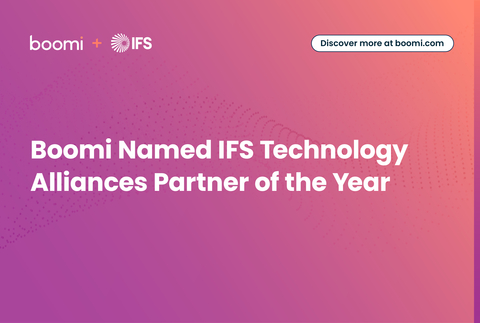 original Boomi Named IFS Technology Alliances Partner of the Year (Graphic: Business Wire)