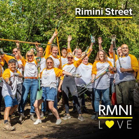 original Rimini Street Selects London for 2024 £50,000 RMNI LOVE Charitable Grant Program (Photo: Business Wire)