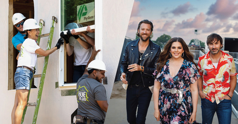 Cornerstone Building Brands, Inc. (“Cornerstone Building Brands”), the largest manufacturer of exterior building products by sales in North America, announced today that country music trio Lady A has been named its 2024 Home for Good project ambassador. (Photo: Business Wire)